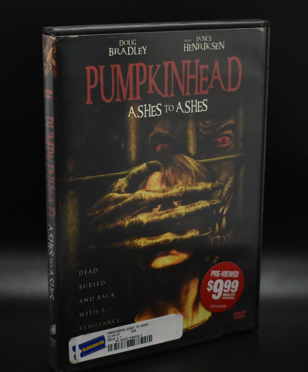 アベレーション('97英)DVD Pumpkinhead Ashes to Ashes DVD MINT 2007 Lance Henriksen