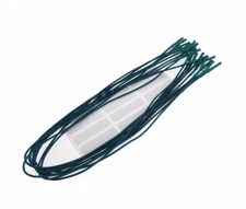 Dubang Jumper Cable Pre-Crimped Gold Plated Pins w/ Silicone Wire 30cm - Green