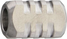 TEC Accessories S1 Lanyard Bead Titanium-Construction Satin-Finish Made in USA
