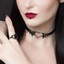 Collana Cuore Alchimia - Nocte Amor | Choker Gotico Donna Alchemy Gothic FS17800