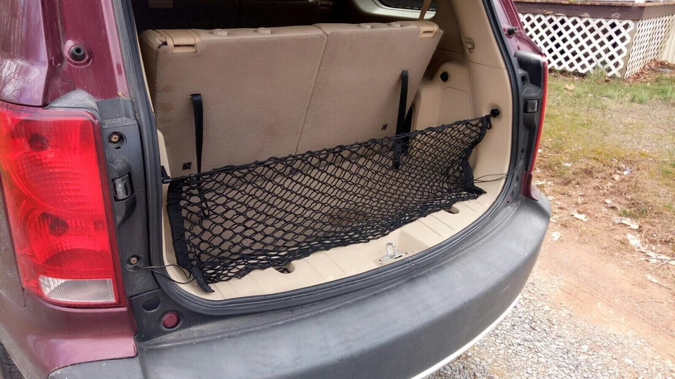 Red de carga organizadora de malla estilo sobre maletero trasero para Suzuki XL-7 2007-2009 nueva Foto 4 de 4