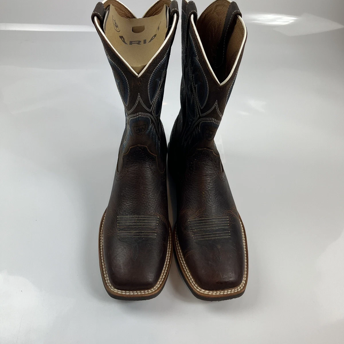 Ariat Men s Quickdraw Performance Western Boot Broad Square Toe 10006714 Sz 12D
