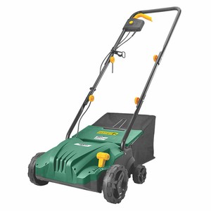 scarifier raker lawn mower grass machine 32cm 1500 scarifiers garden 240v electric rake cutting compare screwfix