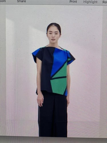 Issey Miyake Origami Top/Bluse 132 5. Origami JP3 US S/M 2021 - Bild 3 von 10