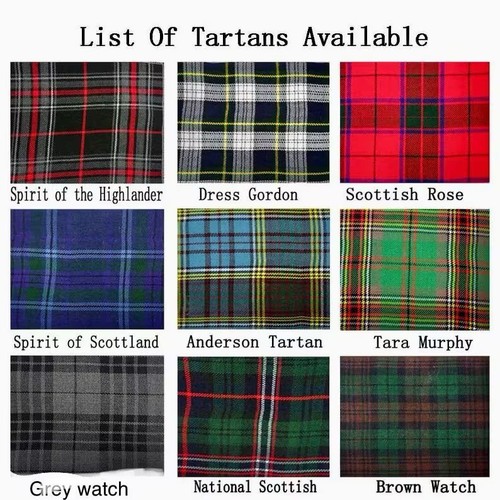 Para hombres Escocés Argyle Kilt Chaqueta Conjunto 13 Piezas Zapatos Tartán Boda Kilt Conjunto - Imagen 8 de 15