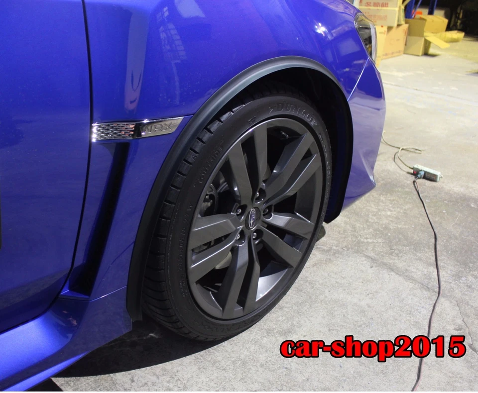 FENDER FLARE totalmente nuevo para Subaru WRX hatchback sedán 2012-2017 PVC Foto 3 de 4