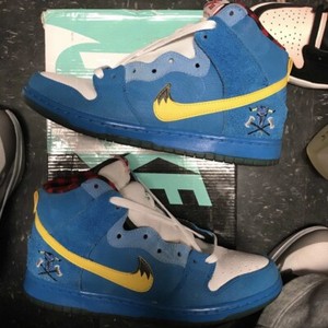 nike blue ox dunks