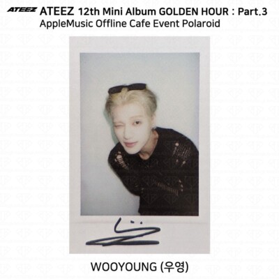 ATEEZ 12th Mini Golden Hour Part.3 Applemusic Offline Cafe Event