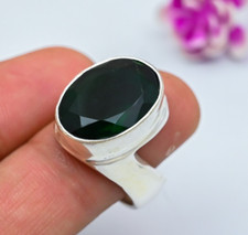 Dainty Peridot Gemstone 925Sterling Silver Jewelry Ring For Mother's Day Gifts