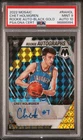 2022 PANINI MOSAIC AUTO MOSAIC BLACK GOLD CHET HOLMGREN RC /8 PSA 9 DNA AUTO 10