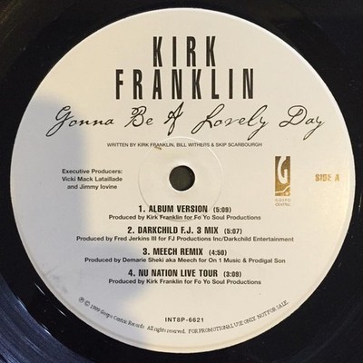 Kirk Franklin - Gonna Be A Lovely Day (12'') (Near Mint (NM or M-)) - 4044253618