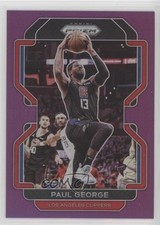 2021-22 Panini Prizm Purple Prizm 98/99 Paul George #220 s3g
