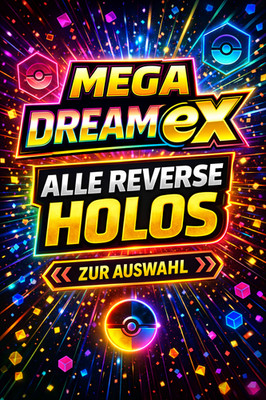 Pokemon Mega Dream ex Holo Reverse EX ALLE Karten Auswahl Japanisch M2A NM NEU