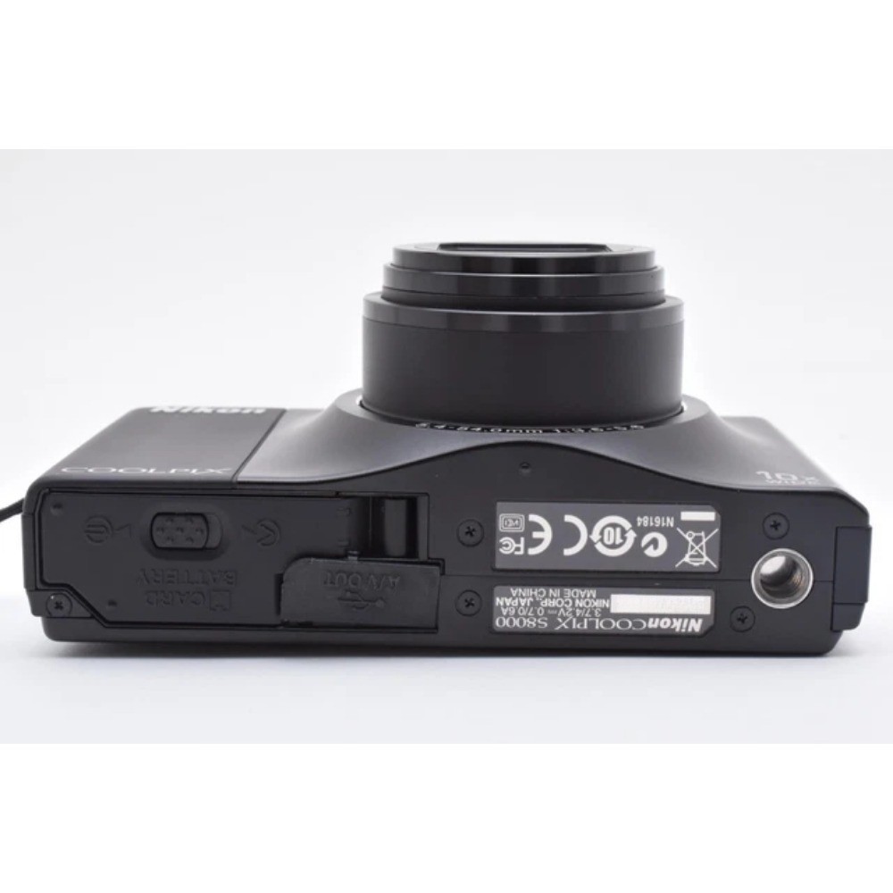 Nikon COOLPIX S8000 14.20 million pixels 10x optical zoom Black