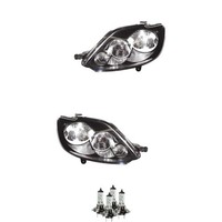 Halogen Scheinwerfer Frontscheinwerfer Set H7 FüR VW Golf Plus Inkl. Lampen