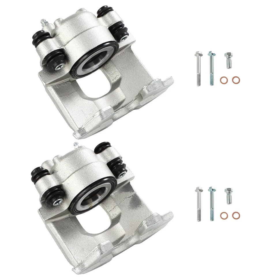 For 96-00 Dodge Caravan 99-04 Chrysler 300M 2pcs Silver Front Brake Calipers Foto 2 de 4