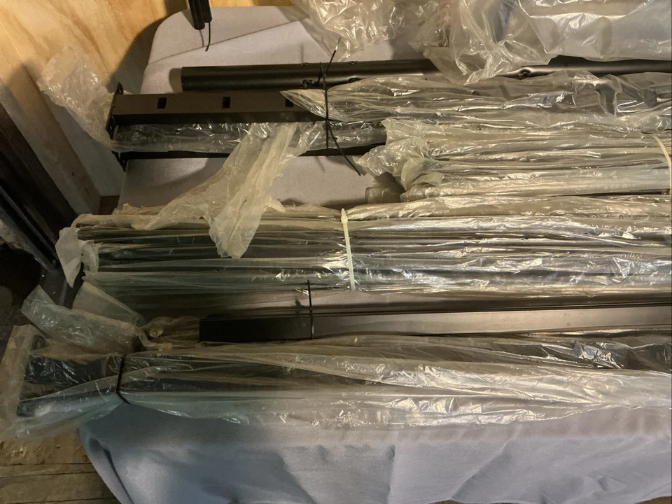 Hard To Find Walker Edison Premium Twin Over Bunk Bed Model #BTODBL Black - Image 2 of 4