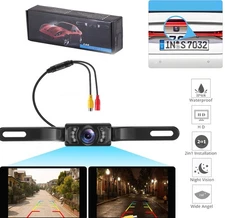 170° CMOS HD Car Reverse Backup Camera Night Vision Rear View Camera Parking Cam