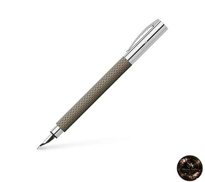 Faber-Castell Ambition Op Art Black Sand Füllfederhalter Medium Feder (M) 147050