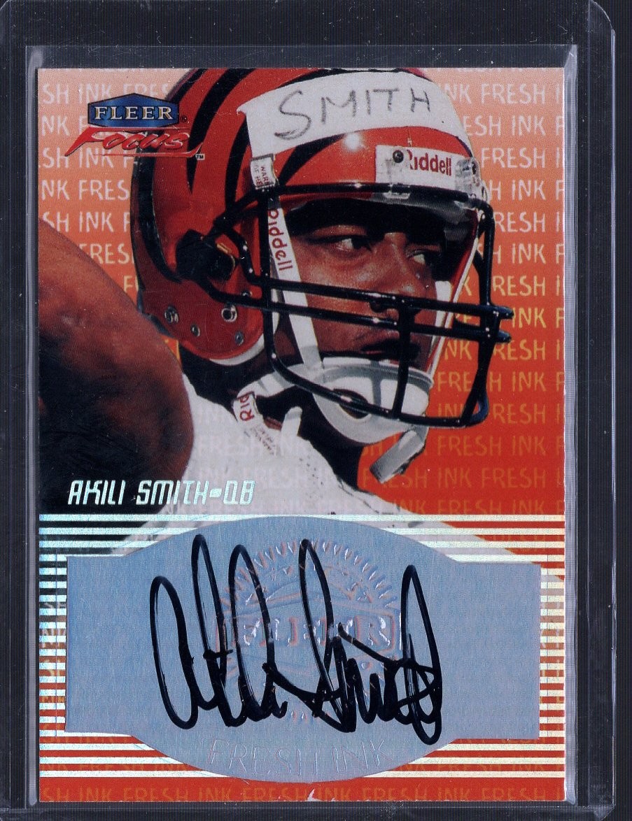 1999 Fleer Focus #NNO Akili Smith Fresh Ink