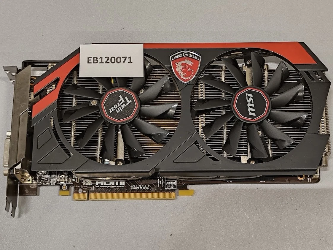 Carte Graphique MSI GTX 760 2 Go – NVIDIA GeForce, Sorties DisplayPort/DVI/HDMI