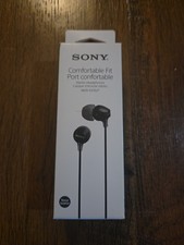 NEW Sony MDR-EX15LP In-Ear Stereo Earbuds Headphones Black