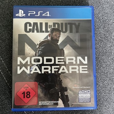 Call of Duty: Modern Warfare (PlayStation 4, 2019) usk18/ sehr gut/ ps4