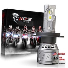 /9003 Bulb for Motorcycle Fog Bulb 400 Brighter, 6500K Cool White, Fast H4