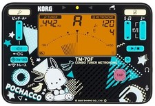 KORG Tuner Metronome TM-70C Pochacco with Clip-on Contact Microphone/Made in