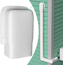 4" Width Wall Cover, Mini Split Line Set Cover Accessories for Mini Split Air Co