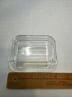 Pyrex 501-C Vintage Glass Refrigerator Dish Replacement Lid No Center Ribs