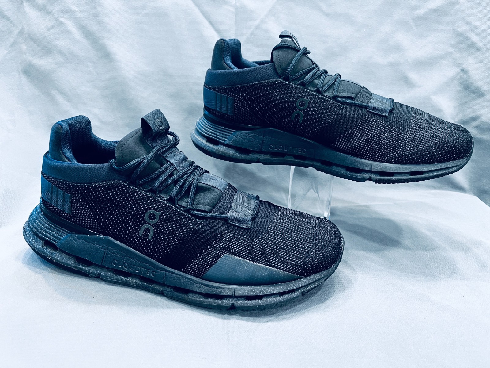 Men 10.5, ON Cloud Cloudnova Black Eclipse Triple… - image 8