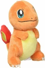 Sanei Pokemon Charmander 4" Mini Plush Keychain USA Seller