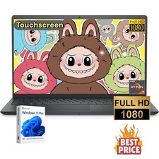 DELL Inspiron Laptop 15.6 in Touch 8 core Ryzen 7 UpTo 64GB RAM 4TB SSD Win Pro