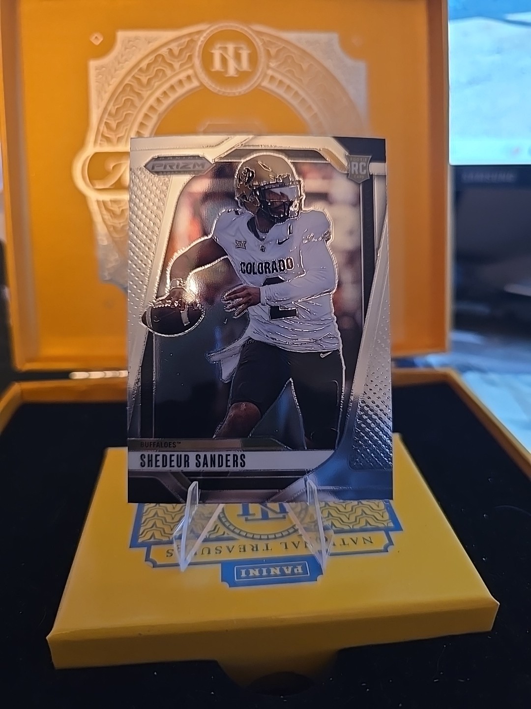 2025 Panini Prizm Draft Picks Shedeur Sanders RC #19 Colorado Browns
