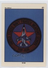 1991 Topps Desert Storm Stickers Top Gun #41 0a4f