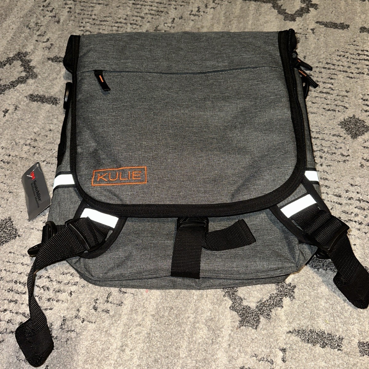backpack pannier laptop Kulie Convertible Pannier Backpack 17L Lightweight Laptop Bag for Bike Rear  Rack
