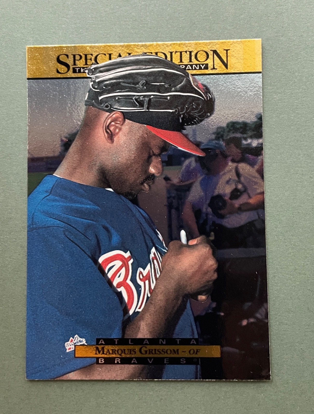 1995 Upper Deck Baseball Special Edition Gold Marquis Grissom #148 Braves