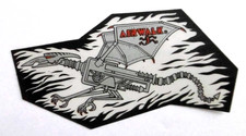 alter Werbe-Aufkleber Airwalk Schuhe Brettsport Skateboarding Surfen USA 80er