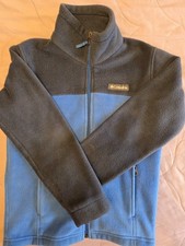 Columbia Boys' Steens Mountain II Long Sleeve Casual Fleece Jacket Size Small