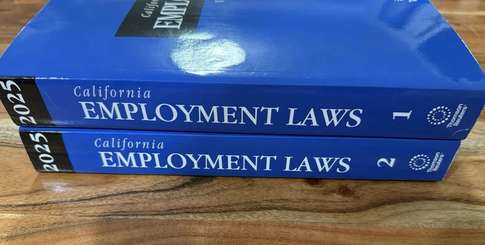 California Employment Laws  2025 ed. (California Desktop Codes) Vol I & II - Image 3 of 4