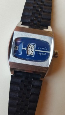 Ruhla Digital - Jump Hour - Vintage DDR Uhr