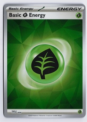 Basic Grass Energy - SVE #009 SVE: Scarlet & Violet Energies Holofoil NM