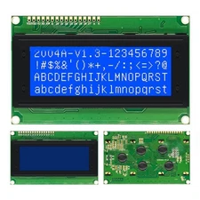 LCD Display 2004 Interface 20X4 Character LCD Module Blue & Green Keyboard