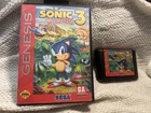 Sonic the Hedgehog 3 (Sega Genesis 1994) Game & Case, No Manual