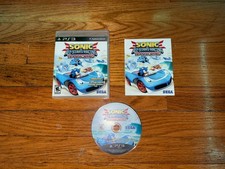 Sonic & All-Stars Racing Transformed - PS3 - Authentic - CIB - Great Condition!