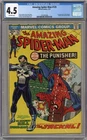 AMAZING SPIDER-MAN #129 CGC 4.5 1ST PUNISHER! OFF-WHITE PAGES MARVEL 1974