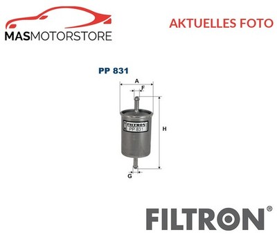 KRAFTSTOFFFILTER FILTRON PP831 P FÜR GREAT WALL HOVER H5 2.4,2.4 ALLRAD CC6461