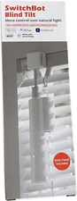 SwitchBot W2701600 Blind Tilt Motorized Blind Opener Solar Panel - White
