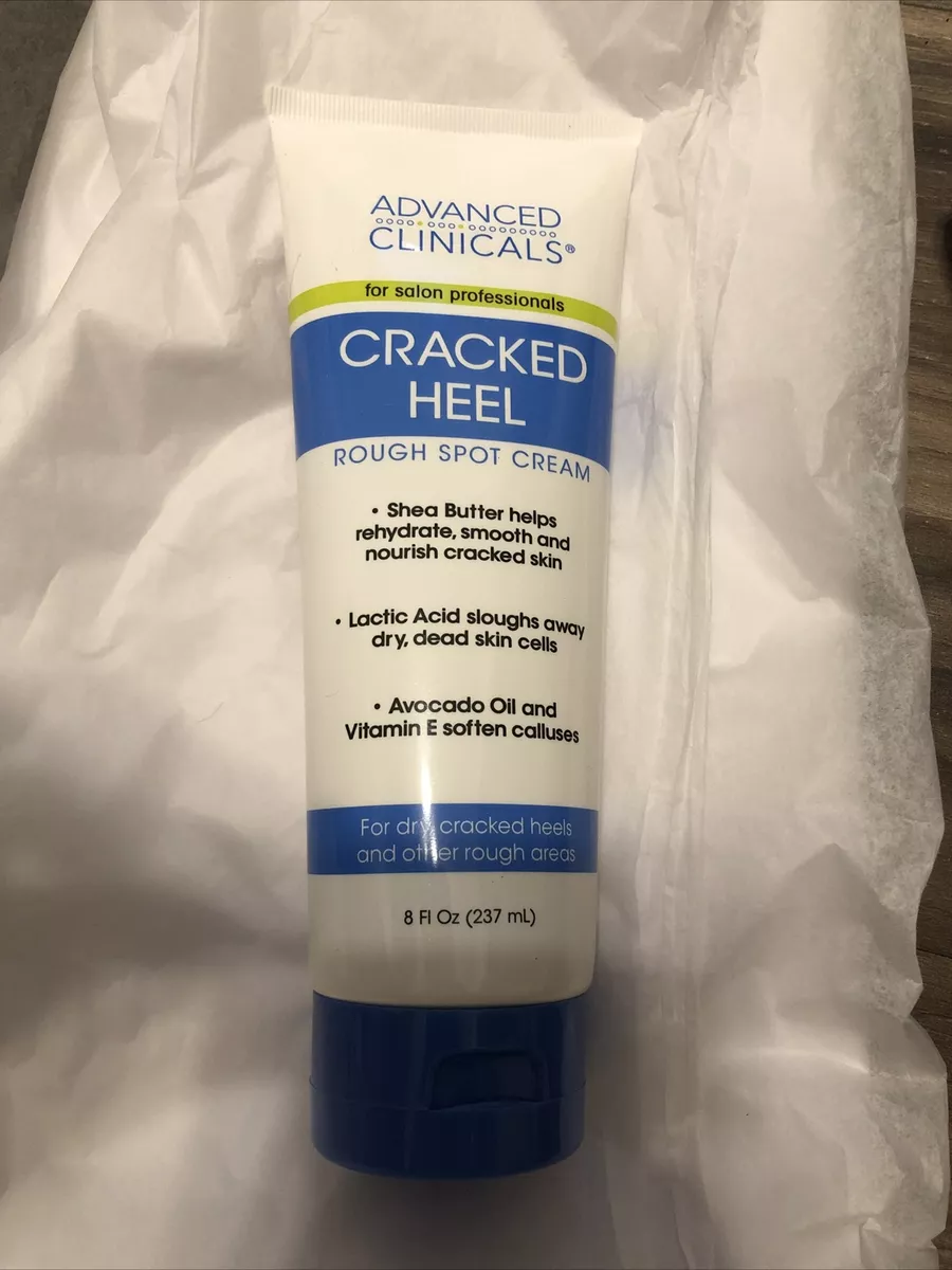 Advanced Clinicals Cracked Heel Rough Spots Cream Shea Butter